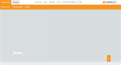 Desktop Screenshot of corality.com